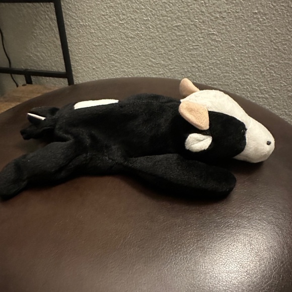 Daisy The Cow Beanie Baby 1993 tag errors, Rare, PVC pellets - Picture 2 of 9